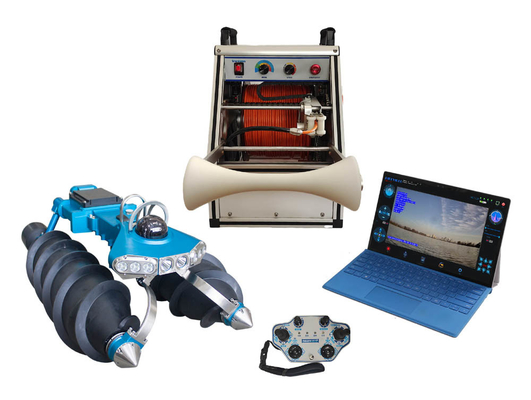 CCTV and Sonar Sewer/Water Pipe Inspection System Amphibious Inspection Rotate Camera