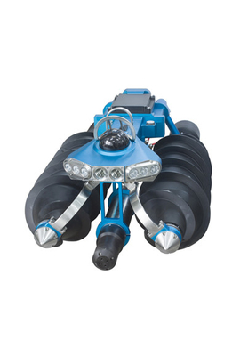 CCTV and Sonar Sewer/Water Pipe Inspection System Amphibious Inspection Rotate Camera