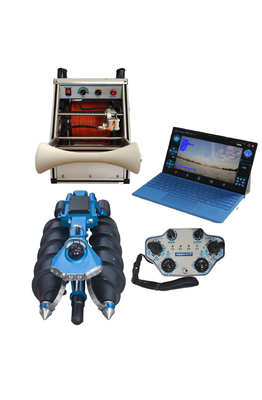 Robotic CCTV & Sonar Sewer / Water Pipe Inspection Camera System Over DN600