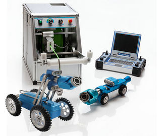Sewage Drainage Pipe Laser Profiler Inspection Crawler System Long Life