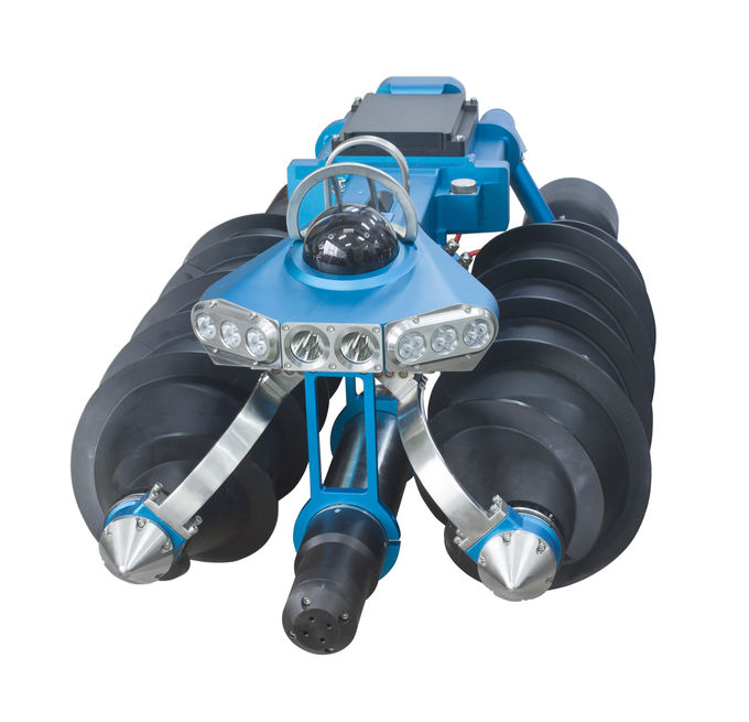 Robotic CCTV & Sonar Sewer / Water Pipe Inspection Camera System Over DN600 0