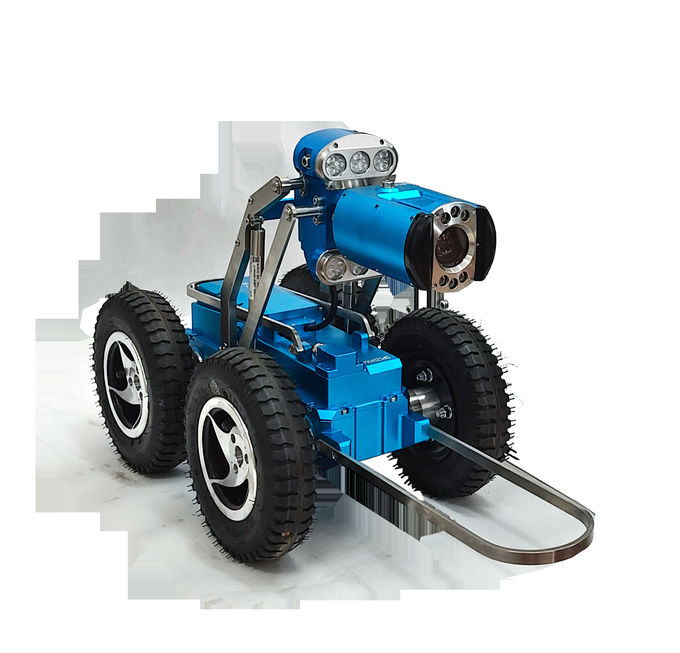 High definition sewer pipeline inspection crawler robot Windows and Andriod controller 2