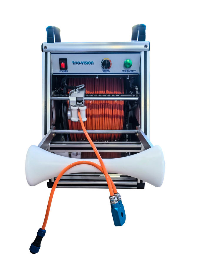 CCTV and Sonar Sewer/Water Pipe Inspection System Amphibious Inspection Rotate Camera 1