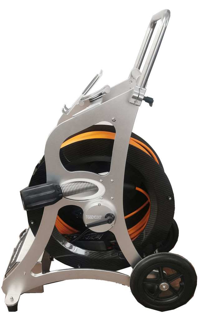 Pushrod Cable CCTV Inspection Camera Self Balance 50-150mm 4