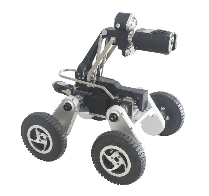 Laptop Controller CCTV Pipe Inspection Cameras High Definition for 150-1000mm pipes 3