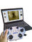 120m CCTV Pipe Inspection Equipment Manual Drum Remote Control With Laptop