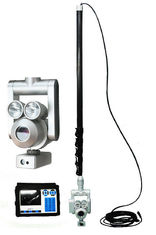 Sewer Drain Pole Inspection Camera Carbon Fiber Pole With 1/4" CCD Component