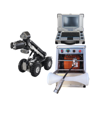 360 Degree Rotation Pipe Inspection Camera System for Windows/Android Operation and Remote Control Capability