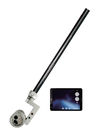Hand Held Sewer Video Inspection Camera With Carbon Fiber Pole Lightweight