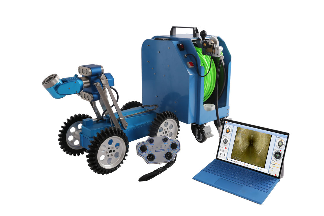 Computer Controlled CCTV Inspection Camera , Lightweight Sewer Robot Camera