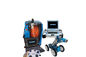 Manual CCTV Pipe Inspection Equipment With Intelligent 4 Wheel Driving Carrying Platform