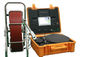 Wear Proof SS Structure Sewer Inspection Camera , Pipe Inspection System With High Light LED Lamps