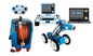360 ° Rotate Drain CCTV Equipment / waterproof Pipeline Inspection Robot
