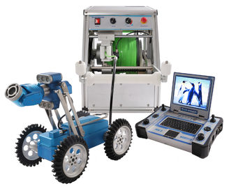 IP68 Waterproof Pipe Inspection Crawler Robot Cable Transmitting Synchronically System